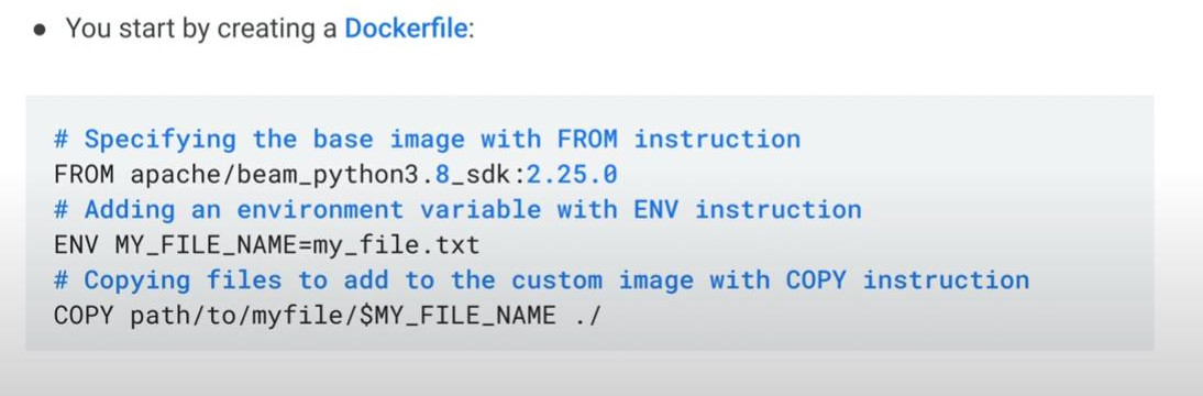 custom-container-image-in-Dataflow